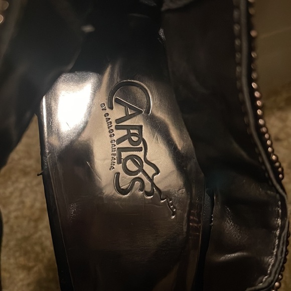 Black Heels sz 9 - Picture 6 of 6